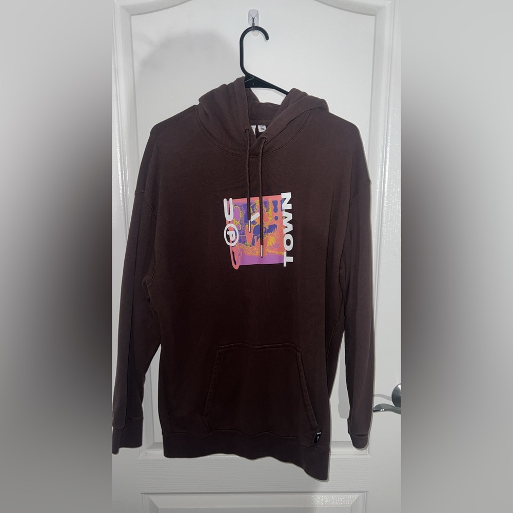 Puma Brown Graphic Hoodie